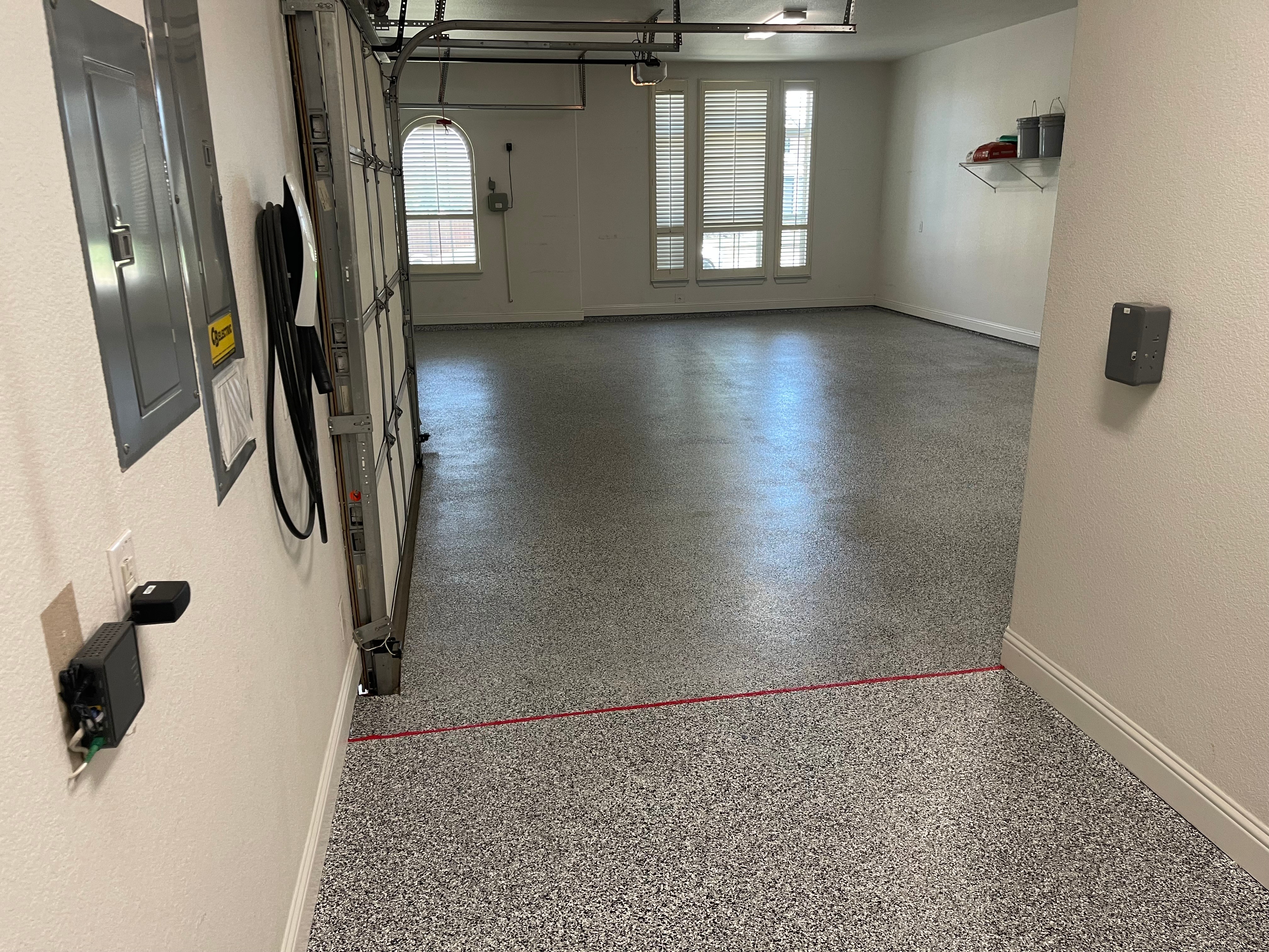 Arched Window Garage