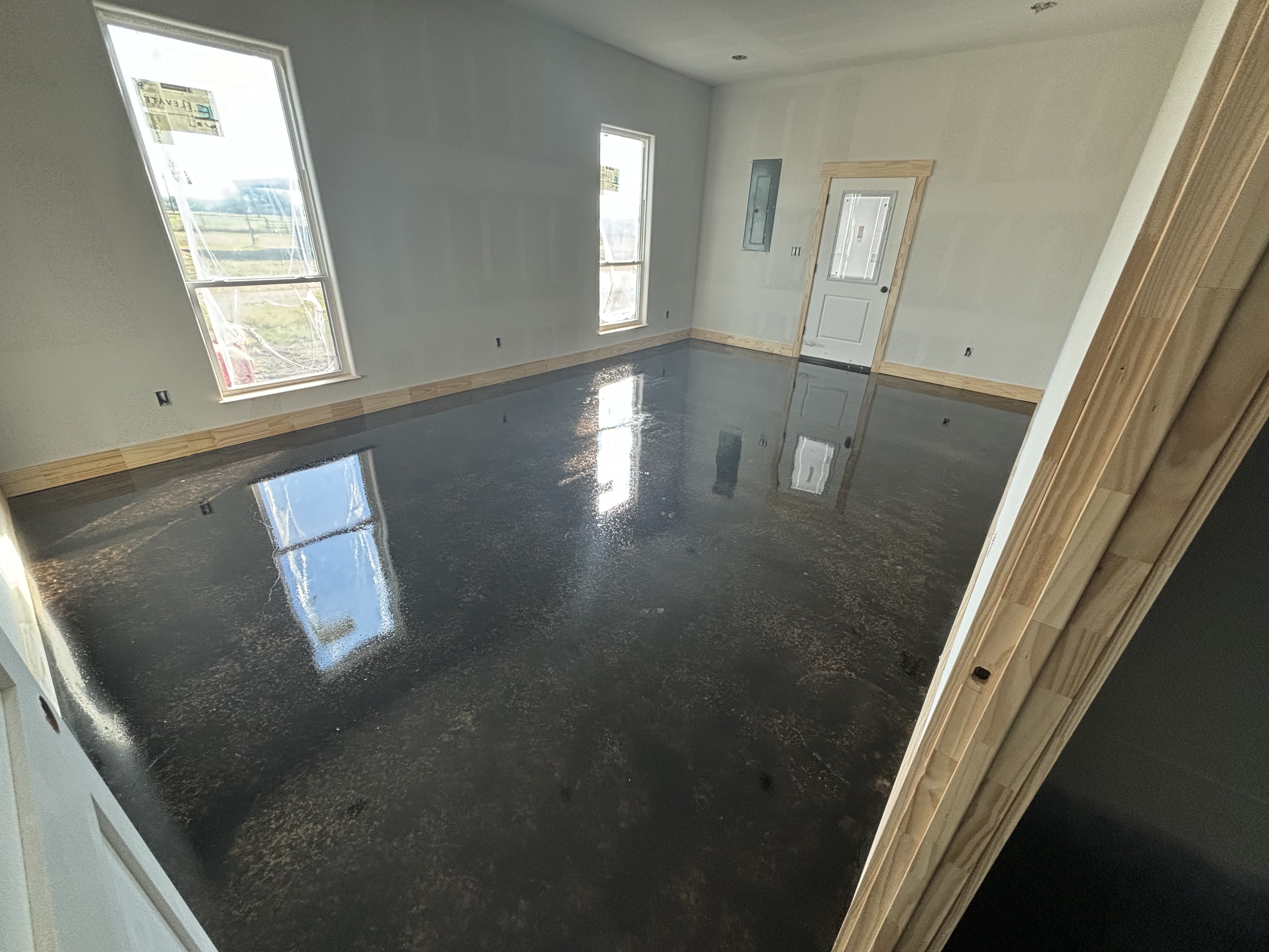 Charcoal Metallic Epoxy